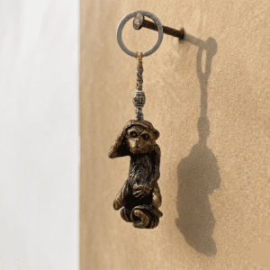 HAND CRAFTED DROPBOX KEY CHAIN MONKEY (KC-0163- MO)