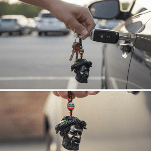 HAND CRAFTED DROPBOX KEY CHAIN BIG DREAD (KC-0902- BIG)