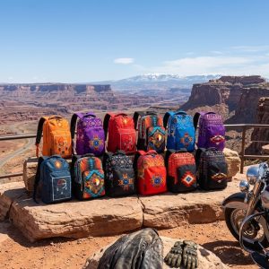 Rider Backpack, high & deluxe with laptop compartment - Assorted Colors (2544)