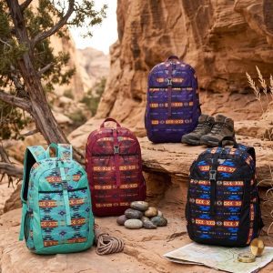 Printed Collapsible Backpack (0534)