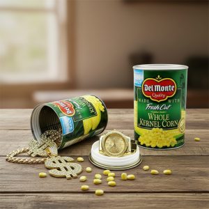 Tin Can Stotage Box - Green (SMKZ157)