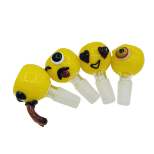 Cute Expression Glass Bowl - Assorted (CC484)