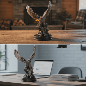 Natures Symphony Eagle Sculpture (CDYWL-2512)