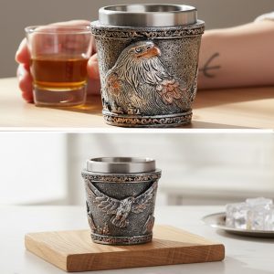 Lone Spirit Silver Eagle Celtic Magic  Short Cup (CDYWL-2517)