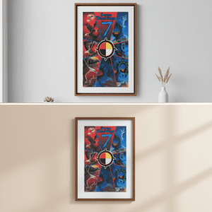 Picture Frame With Wood Frame - 7 sacred (CDYWL-2602)