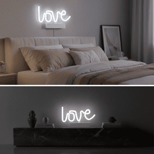 Love Shape Neon Light For home Décor (CDYWL-2630)