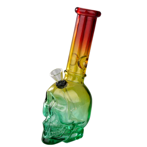 8'' Skull Glass Bong (JBLX-11-2A)