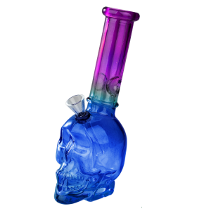 8'' Skull Glass Bong (JBLX-11-2D)