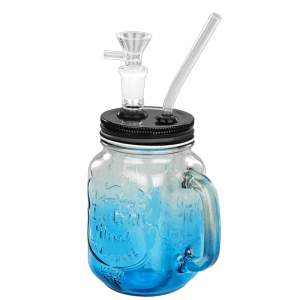 5.5''Juice Cup Glass Bong-Surface Painting Colors (JTOP01.1005BC)