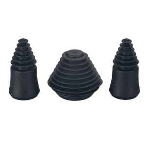 HoneyPuff Cleaner Plugs+Caps - Black (P1313 B)