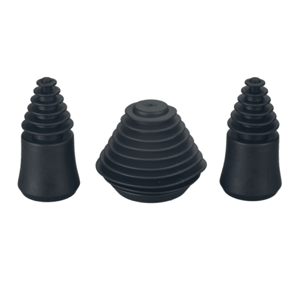 HoneyPuff Cleaner Plugs+Caps - Black (P1313 B)