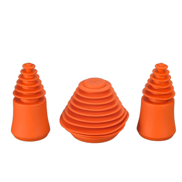 HoneyPuff Cleaner Plugs+Caps - Orange (P1313 E)