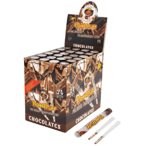 HoneyPuff Flavored Cellulose Pre-Rolled Cones-Chocolate (P8061 (P8226-08))