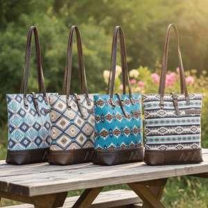 Indigenous Art Ladies Tote Bag Assorted Color and Design (PG5106)