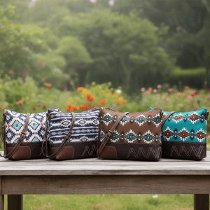 Indigenous Art Ladies Cross Body Bag Assorted Colors and Design (PG5109)