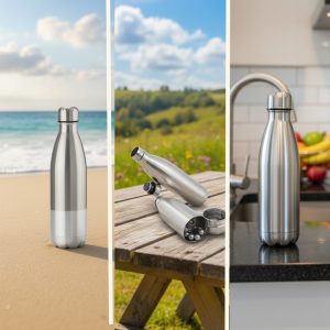 700ml Thermos bottle with lid (SMKZ 147 - Silver)