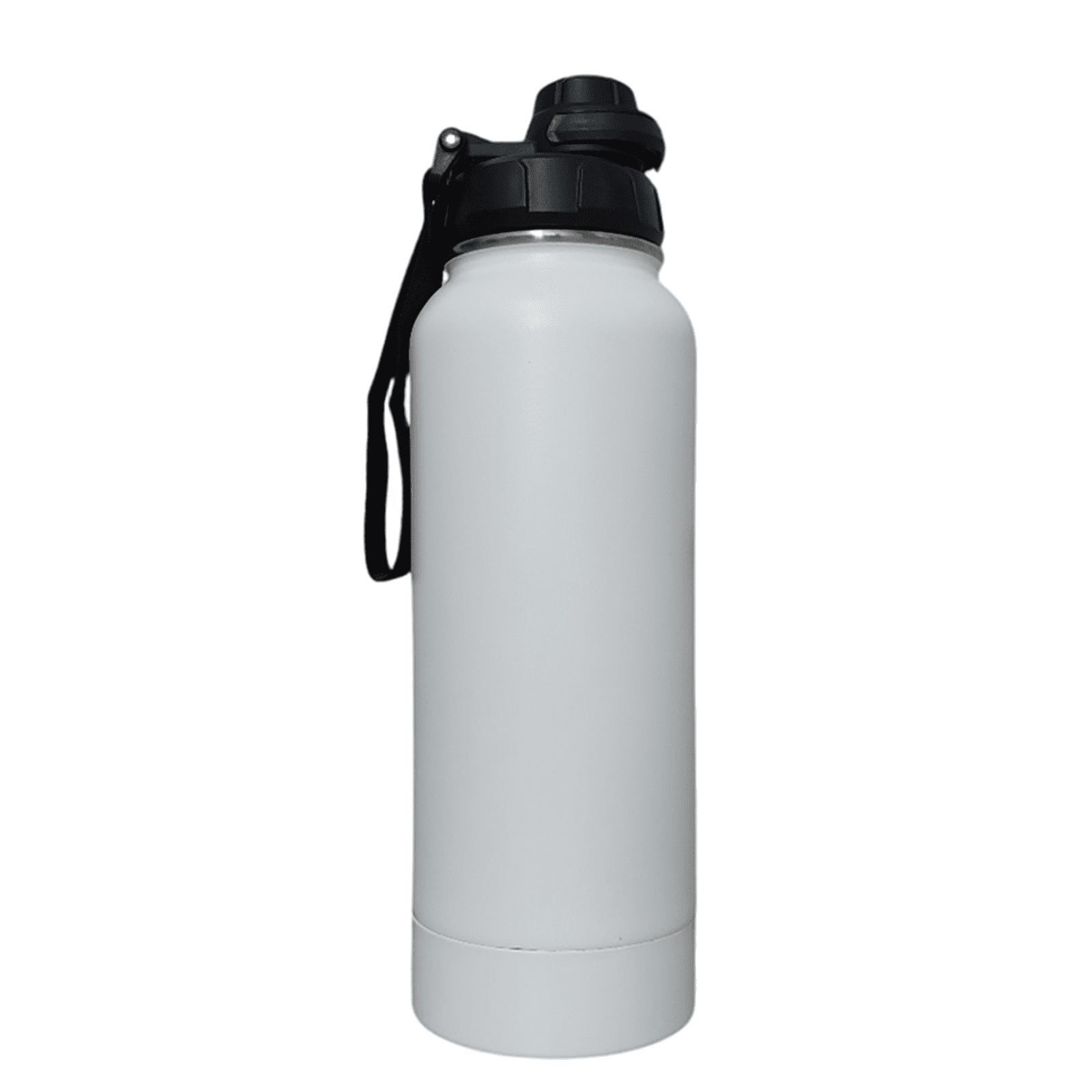 720ml Thermos bottle with lid and Carabiner (SMKZ 148 - White)