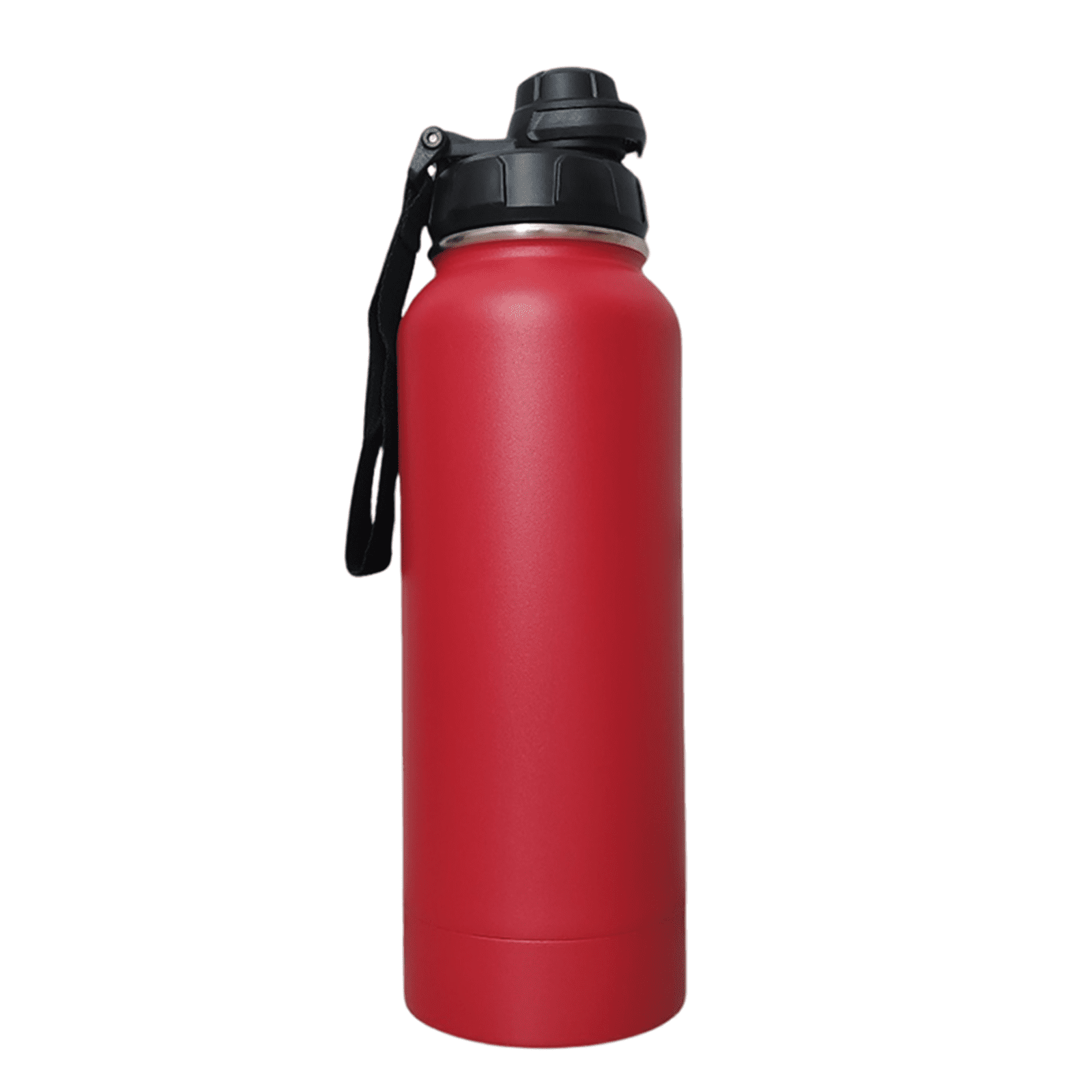 720ml Thermos bottle with lid and Carabiner (SMKZ 148 - Red)