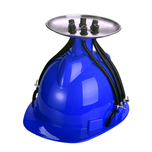 Helmet Smoking Device - Blue (YD3006A)