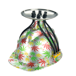 Helmet Smoking Device - Leaf (YD3006D)
