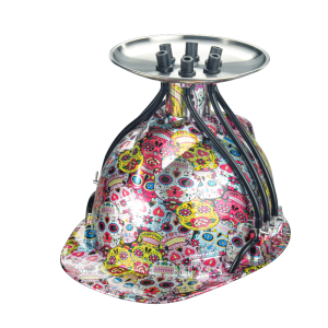 Helmet Smoking Device - Skull Design (YD3006F)