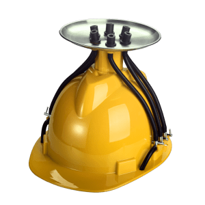 Helmet Smokign Device - Yellow (YD3006C)