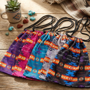 Printed Drawstring Bag -1, 16112 Classic Colors (0514)