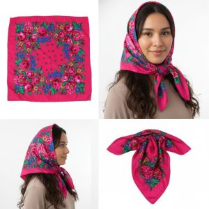 CD-SCARF-3 Fuchsia