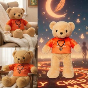 Every Child Matters Hooded Teddy Bear Plush