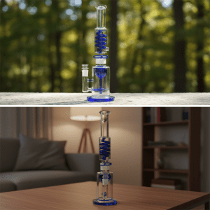 19" Xtreme Frost Recycler - Blue (TDO-008)