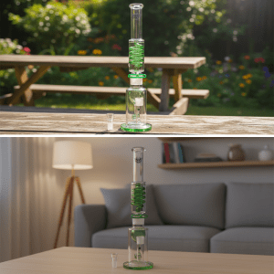 19" Xtreme Frost Recycler - Green (TDO-008)