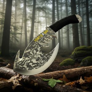 11.5" Hunt-Down Wolf Axe Stainless Steel Blade Collectible (8252)