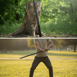 Wood Martial Arts Training Stick (CDYWL-2548)