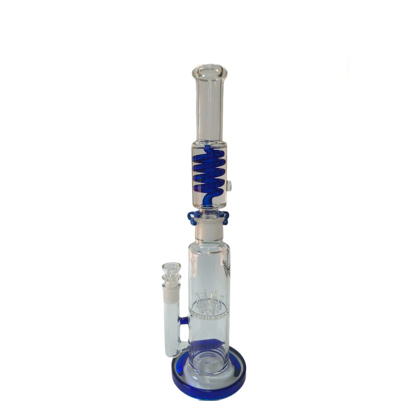 Xtreme ArcticStream Duo Perc Bong - Blue (TDO-033) - Image 3