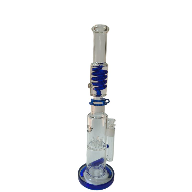 Xtreme ArcticStream Duo Perc Bong - Blue (TDO-033) - Image 4
