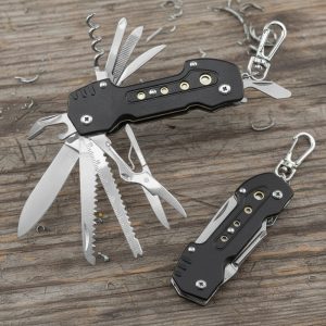 3.75″ Handle Multi-Function Utility Knife – Black (T200406BK)