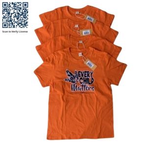 Every Child Matters Adult T Shirt - Plus Sizes - Orange (ECM001-Plus)