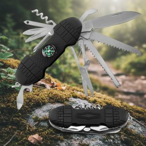 3.75″ Handle Multi-Function Utility Knife – Black (T200405BK)