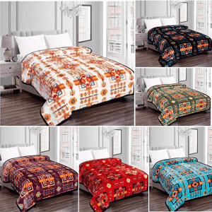 Chief Walking Water Cloud Soft Reversible Blanket (1951)