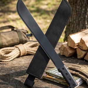 Snake Eye Tactical Full Tang Fixed Blade Machete (BT-10-18BK)