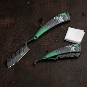 Dark Side Blades Manual Folding Straight Razor (DS-2005G)