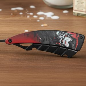 Dark Side Blades Manual Folding Straight Razor (DS-2005R)