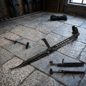 Snake Eye Tactical Blood Rayne Ninja Forearm Vampire Zombie Sword (SE-1809BK)