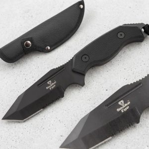 Snake Eye Tactical Fixed Blade Hunting Knife (SE-385TBK)