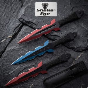 Snake Eye Tactical Throwing Knife Collection (SE-8818-3)