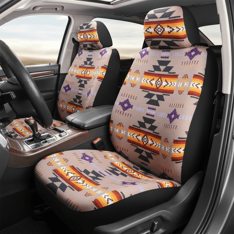Printed Auto Front Seat Cover set.(0725-1609)