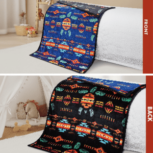 16112 Turtle Baby Blanket 40x48" Silk Touch Reversible (1860-BULK)