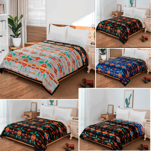 16112 Turtle Queen Blanket 76x92" Silk Touch Reversible (1862-BULK)