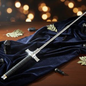 29" Baton With Black Handle + Silver Guard (BT2223 BK+SV29) 75cm