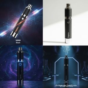 Yocan Magneto Black Vaporizer (Wax) - Magneto 2020 Black